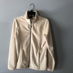 Fleece zip-up-Gerry brand-Women’s Medium-OffWhite